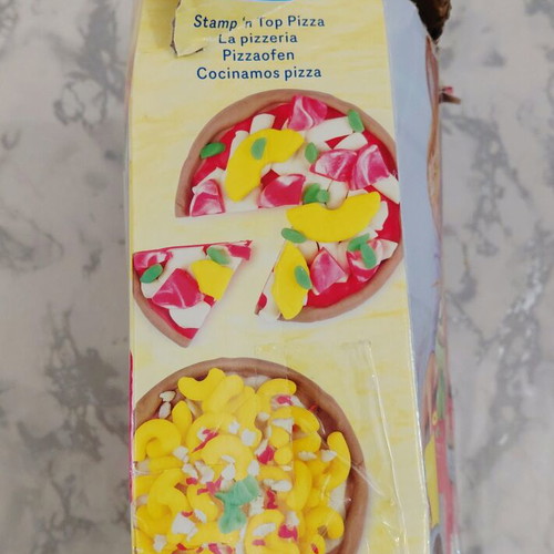 PlayDoh Kitchen toy used with box wear