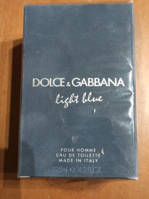 Συσκευασία αρώματος Dolce & Gabbana Light Blue σαν καινούργιο, άδεια