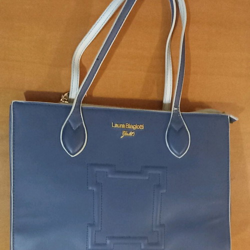 Laura Biagiotti gold women's bag like new