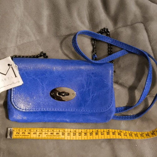 Crossbody bag new, blue