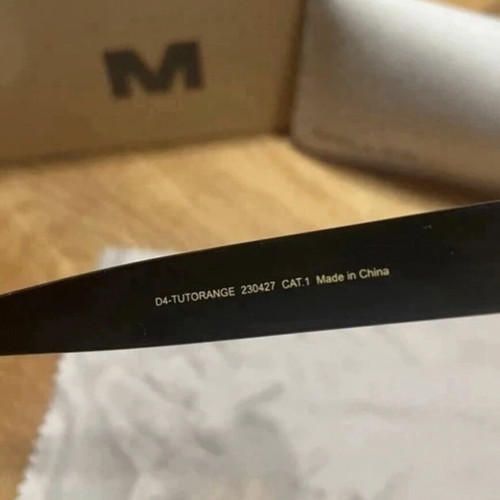 Mueller Dashi Sunglasses like new, black and orange lenses