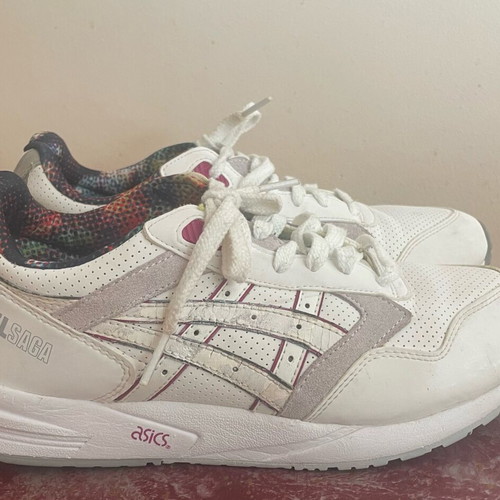 Asics Gel Saga sneakers like new, size 40.5, white pink