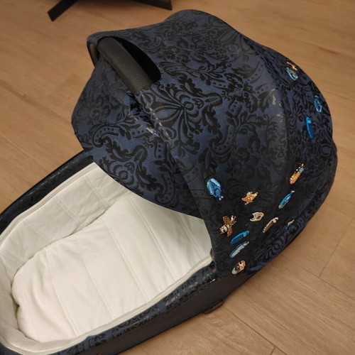Cybex Priam Lux Carry Cot Jewels of Nature used, luxury edition