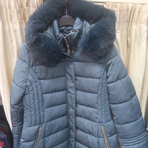Yookie women's winter jacket petrol new with detachable hood