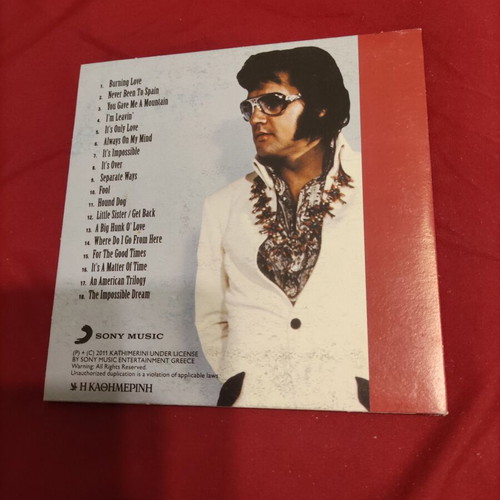 Elvis Presley 3 CD set used, rock genre