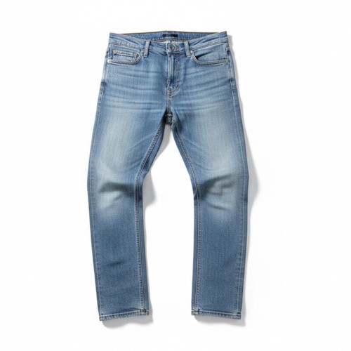 7 For All Mankind jeans used, blue denim, sizes M and L