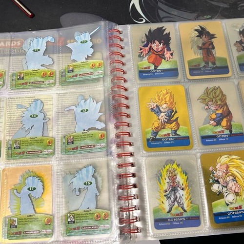 Dragon Ball Lamincards 2006 used complete collection
