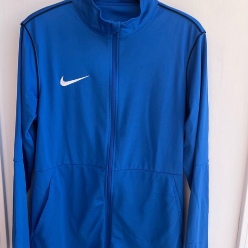 Nike tracksuit top size M like new, blue with minor defect
