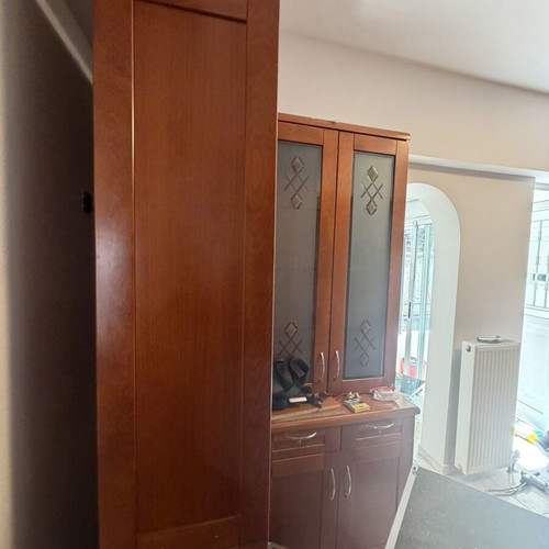 Kitchen console and pantry like new