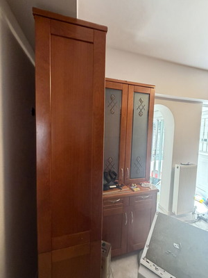 Kitchen console and pantry like new