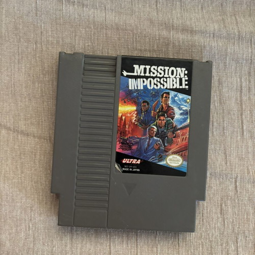 Mission Impossible Nintendo NES NTSC game, American
