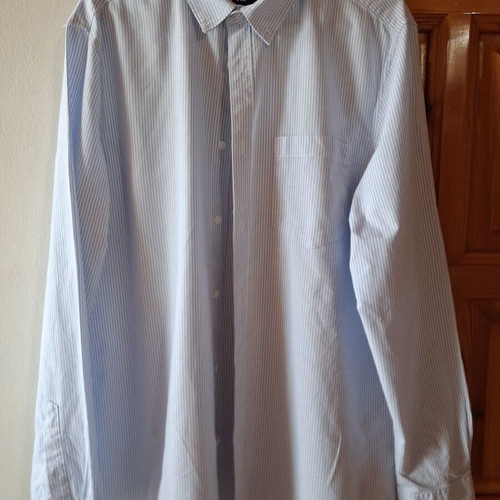 Sinsay Slim Fit Men's Shirt XL Striped Like New