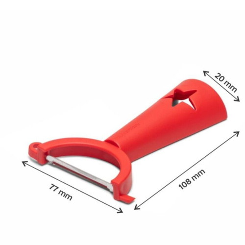 Tupperware Horizontal Peeler new, ergonomic kitchen tool