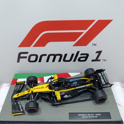 Renault R.S.20 2020 Formula 1 model Daniel Ricciardo #3, like new