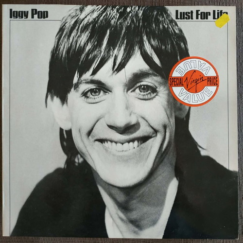 Iggy Pop Lust For Life 1990 European vinyl record