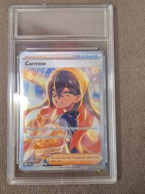 Κάρτα Pokemon Carmine καινούργια, σπάνια ειδική εικονογράφηση