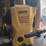 Karcher K2 Basic pressure washer with foam sprayer