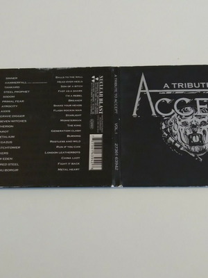 Various Tribute to Accept CD μεταχειρισμένο, metal