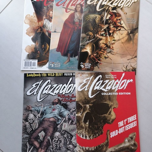 El Cazador foreign language comics like new, 6 issues