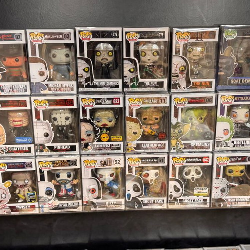 Funko Pop Horror Collection mint condition, complete set of 197