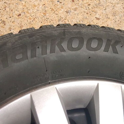 Hankook Winter i*cept RS3 215/60 R16 tires set of 4 new with rim