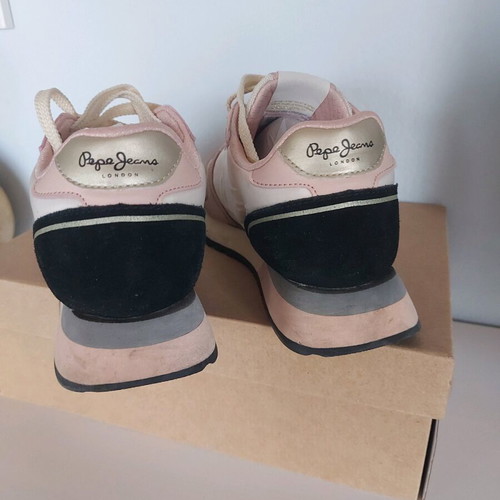 Pepe Jeans sneakers used, size 37, pink sports shoes