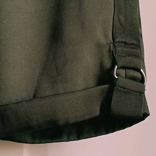 Ted Baker satin pants size XS like new, olive green