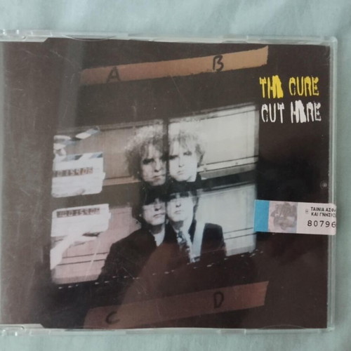 The Cure CD single used, rock