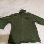 Fleece jacket used, green, size S