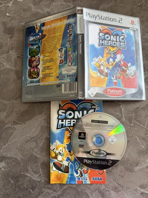 Sonic Heroes PS2 PlayStation 2 Pal Edition Like New