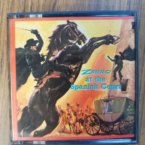 Super 8 mm film Zorro used