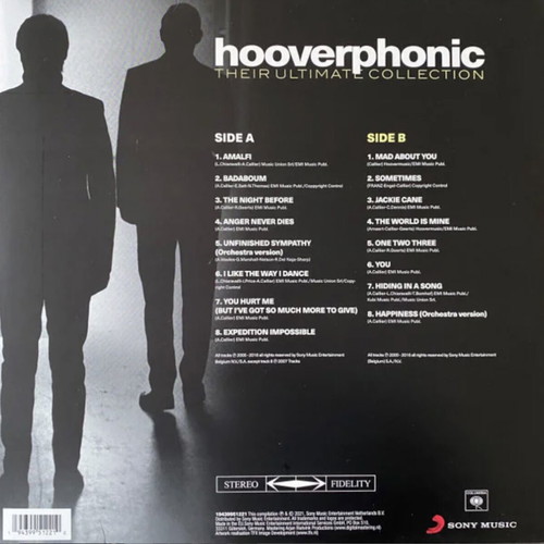Hooverphonic Their Ultimate Collection vinyl record