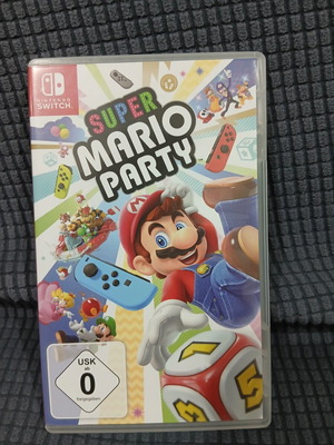 Super Mario Party παιχνίδι για Nintendo Switch μεταχειρισμένο, δράση περιπέτεια