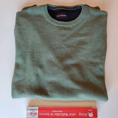 Funky Buddha cotton shirt medium like new, sage green