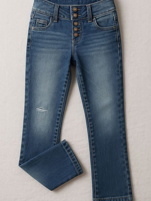 GAP Kids jeans with rhinestones, size 8 years, like new