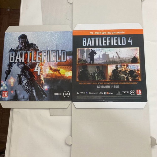 Battlefield 4 Promo Store Display Cube like new