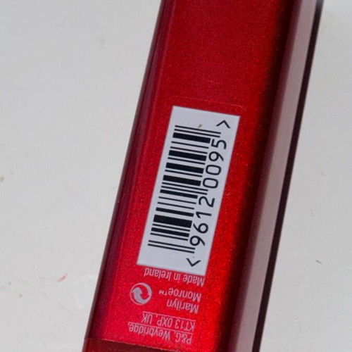 Max Factor lipstick Marilynn ruby red fire red used