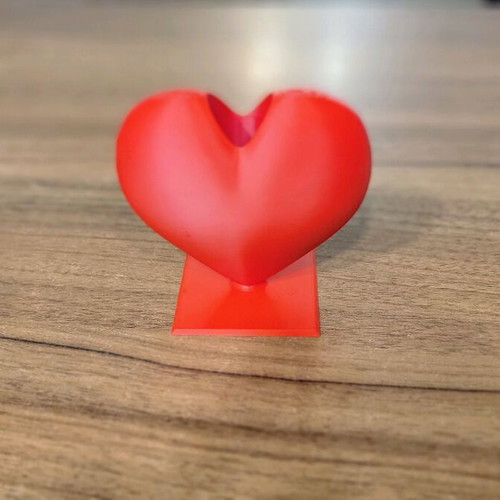 Heart Candle Holder 3D Print New for 23mm Candle
