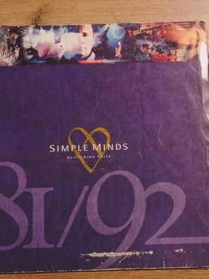 Simple Minds Glittering Prize vinyl used, pop