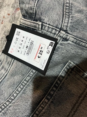 Jean bermuda shorts new, size M 38, gray Pull & Bear