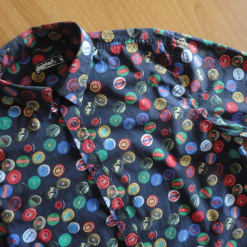 Desigual men's shirt XL like new, 100% cotton, colorful