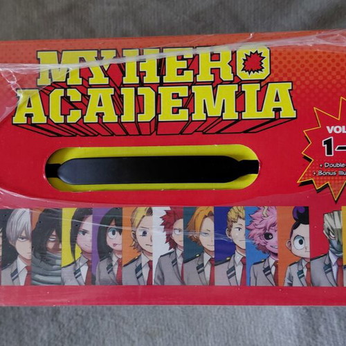 My Hero Academia manga box set volumes 1-20, sealed