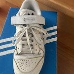 Adidas Forum 84 Low γυναικεία αθλητικά παπούτσια μεταχειρισμένα, λευκά με ιβουάρ, νούμερο 36 και 2/3