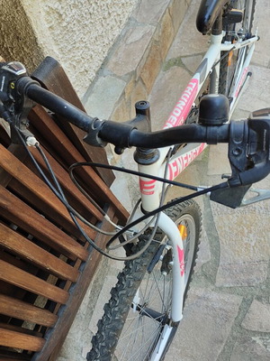 Energy mountain bike for girls, like new, Shimano gears, V-brake