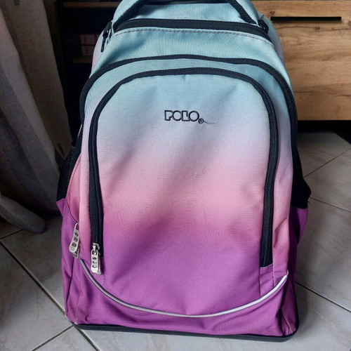 School bag with wheels trolley Polo like new
