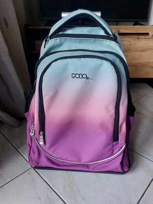 School bag with wheels trolley Polo like new