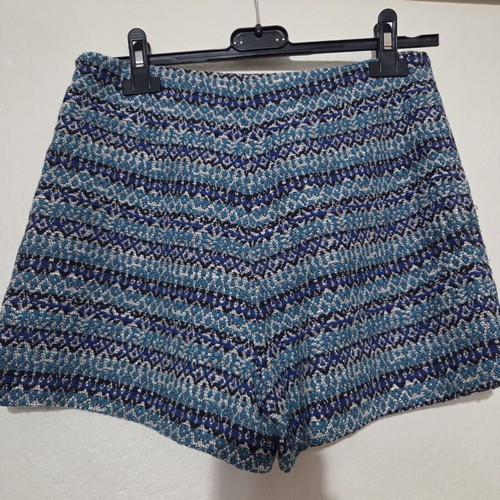 Stradivarius blue shorts skirt, XS
