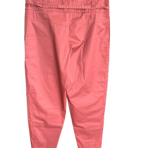 Bottega Veneta women's high waist pants new, size 40, brown and red
