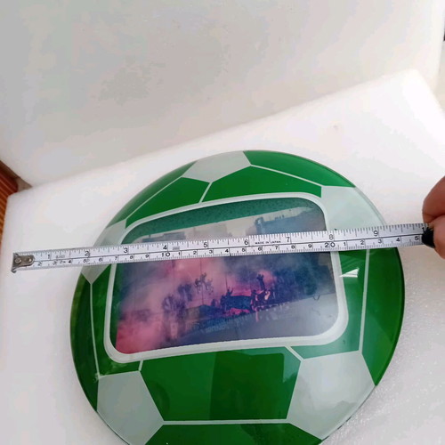 Panathinaikos vintage glass frame collectible in good condition