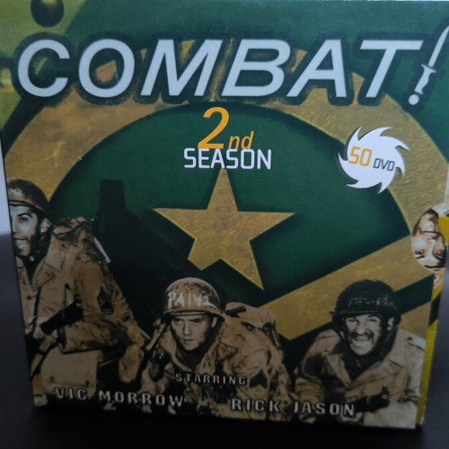 Combat DVD series 3 seasons, new, English language, Greek subtitles